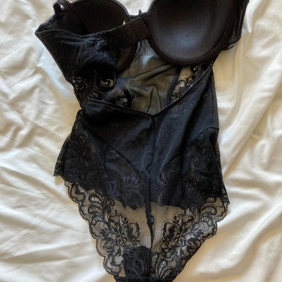 32D Le Mystere Sophia Lace Strapless Bodysuit - Picture 10 of 10